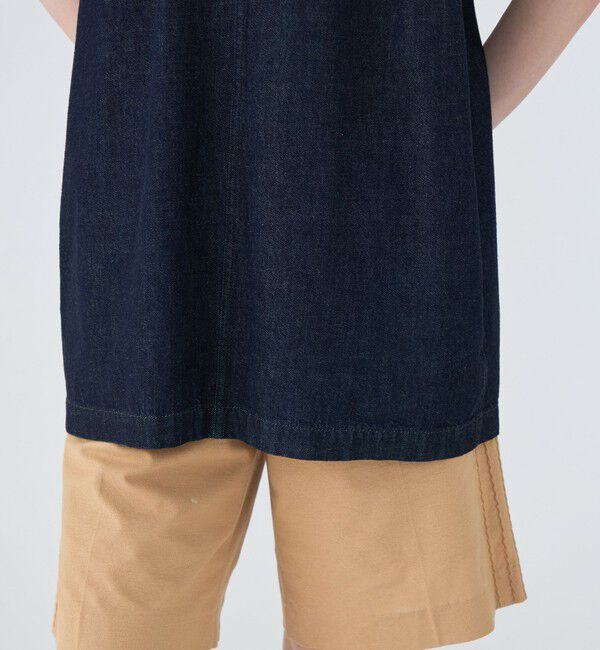 MACPHEE「ライトデニム 2-wayプルオーバー」|シャツ・ブラウス|