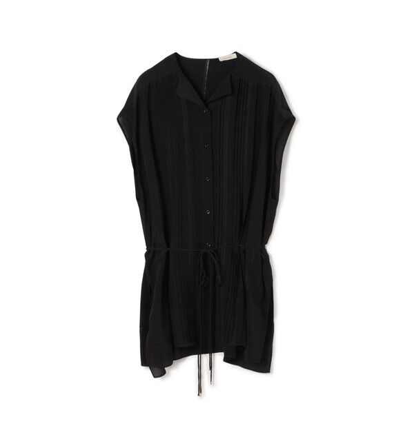 DES PRES「エッジンレース チュニックブラウス」|シャツ・ブラウス|19 ブラック