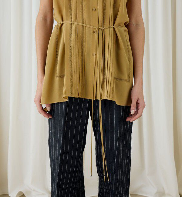 DES PRES「エッジンレース チュニックブラウス」|シャツ・ブラウス|