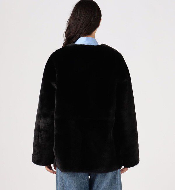 フェイクムートン リバーシブルショートコート（MACPHEE）｜ルミネの