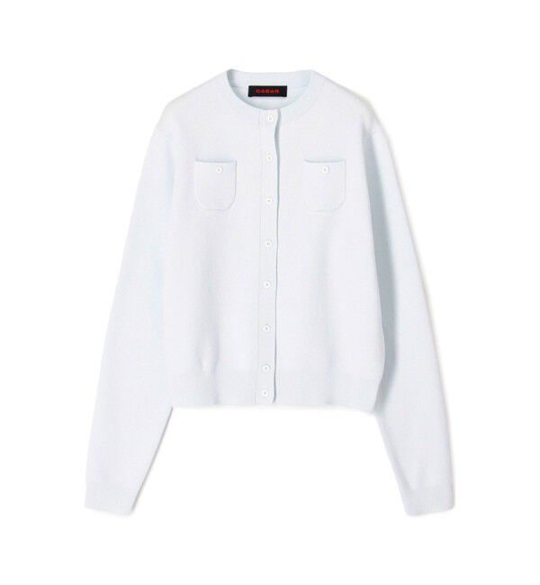 コットンカシミヤ クルーネックカーディガン（CABaN）｜ルミネの