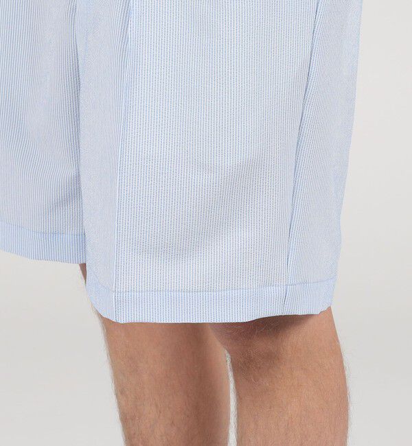 TOMORROWLAND BUYING WEAR「Tangent NEVILL SHORTS ポリエステル シアサッカー 2プリーツイージーショーツ」|その他|