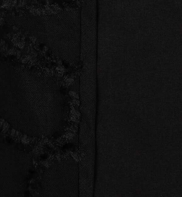 TOMORROWLAND collection「ブラックコンビネーション ボウタイブラウス」|シャツ・ブラウス|