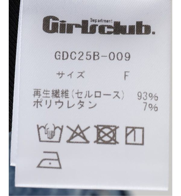  「Girls Department Club BI RINGER  LONGSLEEVE TEE GDC25B-009：Tシャツ」|Tシャツ・カットソー|