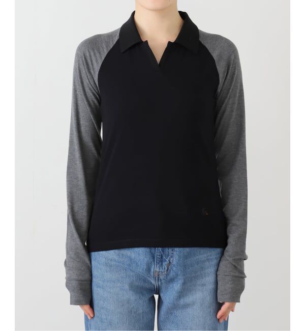  「Girls Department Club BI RINGER  LONGSLEEVE TEE GDC25B-009：Tシャツ」|Tシャツ・カットソー|