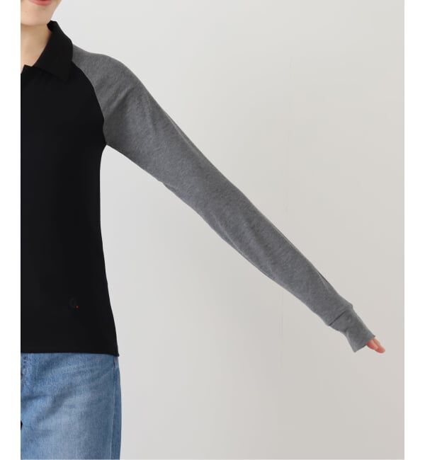  「Girls Department Club BI RINGER  LONGSLEEVE TEE GDC25B-009：Tシャツ」|Tシャツ・カットソー|