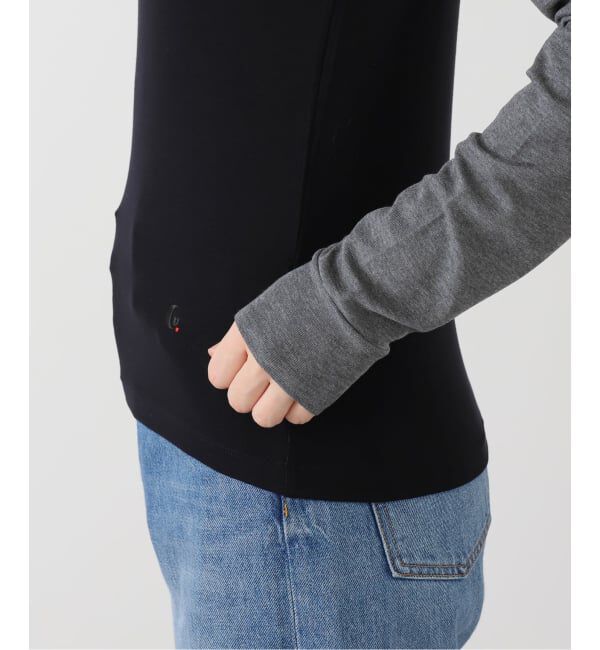  「Girls Department Club BI RINGER  LONGSLEEVE TEE GDC25B-009：Tシャツ」|Tシャツ・カットソー|