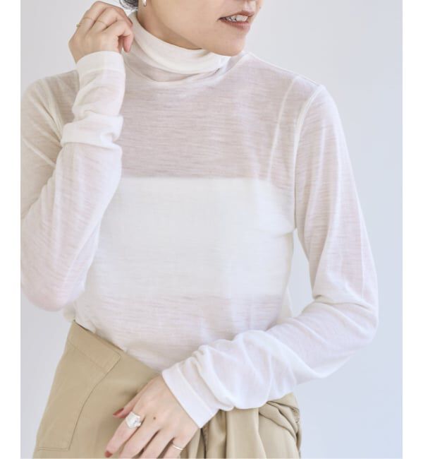 EMILYWEEK「《追加》スーパーウール タートルネックシアープルオーバー」|Tシャツ・カットソー|