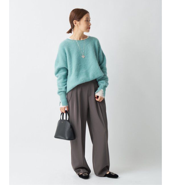 IENA「《追加3》サスペンダーツイルパンツ」|スラックス|