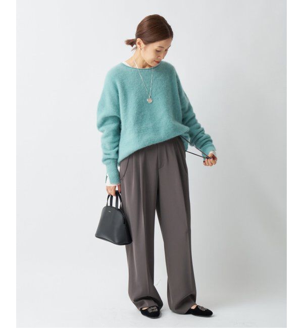 IENA「《追加3》サスペンダーツイルパンツ」|スラックス|