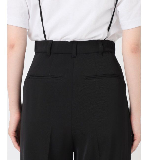 IENA「《追加3》サスペンダーツイルパンツ」|スラックス|