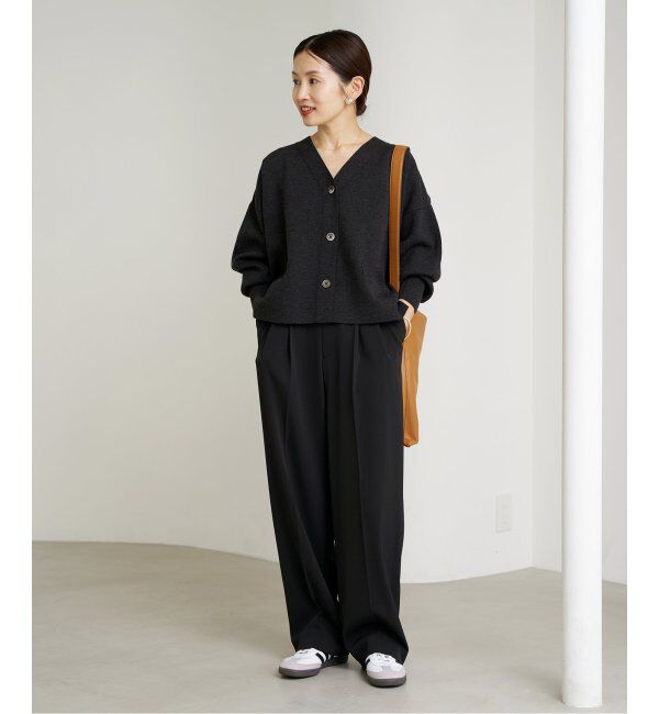 IENA「《追加3》サスペンダーツイルパンツ」|スラックス|