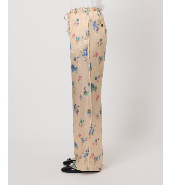 IENA LA BOUCLE「IENA LA BOUCLE ボタニカルプリントイージーパンツ」|その他|