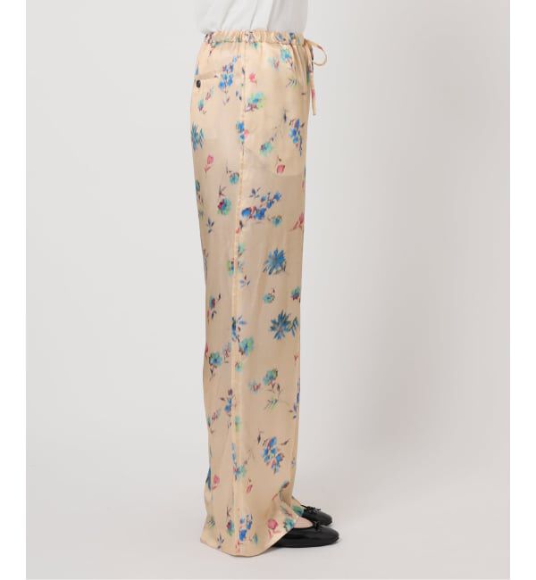 IENA LA BOUCLE「IENA LA BOUCLE ボタニカルプリントイージーパンツ」|その他|