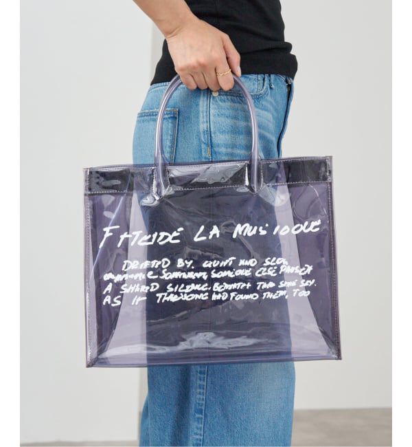 IENA「IENA CLEAR TOTE BAG」|トートバッグ|
