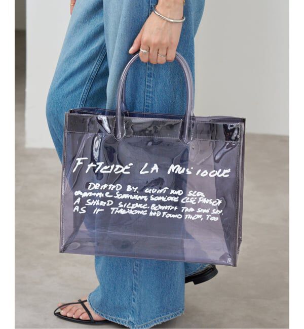 IENA「IENA CLEAR TOTE BAG」|トートバッグ|