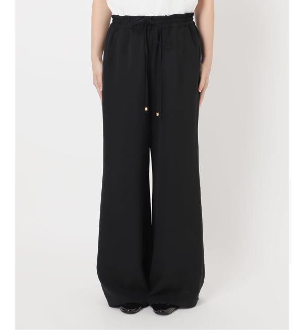 IENA LA BOUCLE「IENA LA BOUCLE ポリエステルトロイージーパンツ」|その他|