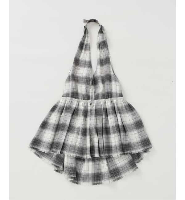 SLOBE IENA「crinkle crinkle crinkle SLOBE別注 ホルターネックキャミソール」|キャミソール|