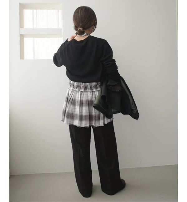 SLOBE IENA「crinkle crinkle crinkle SLOBE別注 ホルターネックキャミソール」|キャミソール|