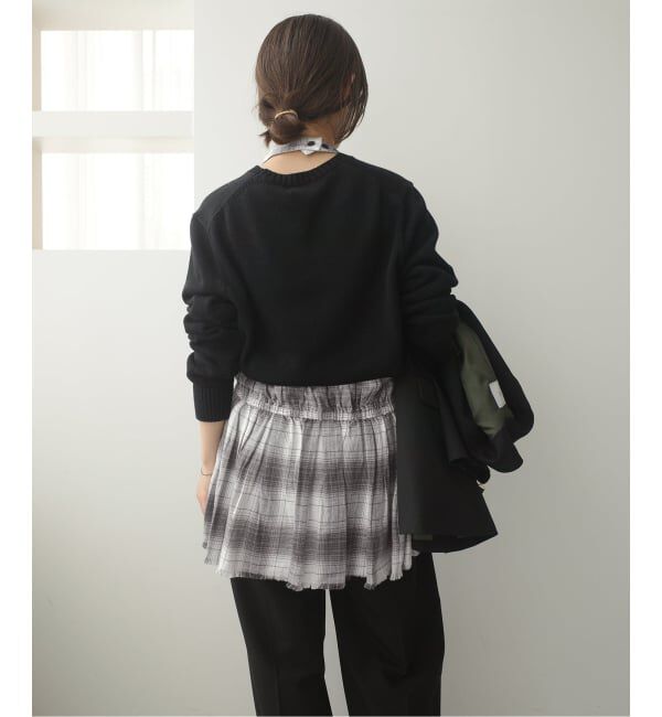 SLOBE IENA「crinkle crinkle crinkle SLOBE別注 ホルターネックキャミソール」|キャミソール|