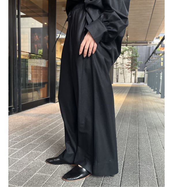 IENA LA BOUCLE「IENA LA BOUCLE ウールジャージイージーパンツ」|その他|