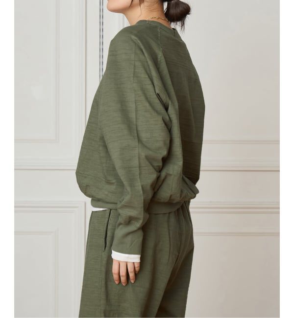 IENA LA BOUCLE「TOURNON/トゥルノン TANGUIS COTTON CREWNWCK PULLOVER 25AWCS026」|スウェット・ジャージ|