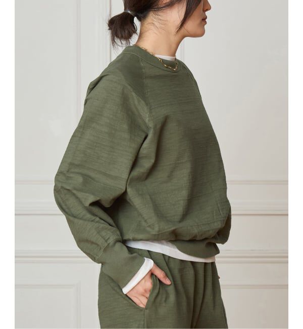 IENA LA BOUCLE「TOURNON/トゥルノン TANGUIS COTTON CREWNWCK PULLOVER 25AWCS026」|スウェット・ジャージ|
