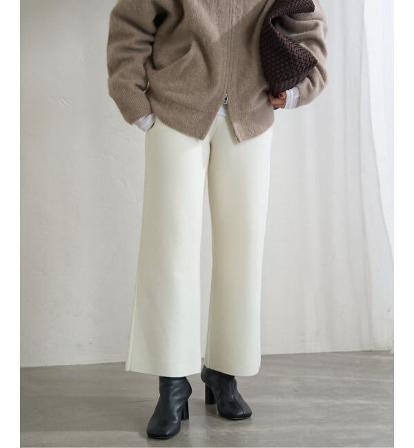 IENA「スーパーファインスムースニットパンツ」|その他|