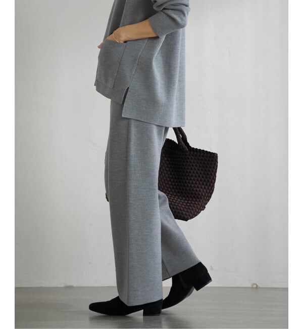 IENA「スーパーファインスムースニットパンツ」|その他|