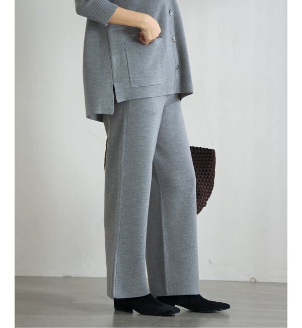 IENA「スーパーファインスムースニットパンツ」|その他|