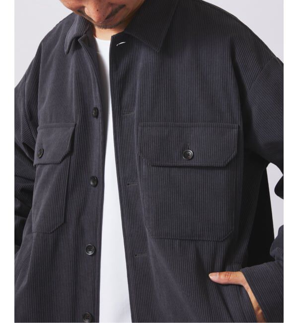 JOURNAL STANDARD relume「TECH &rdquo;SOLOTEX(R)&rdquo; コーデュロイ ウォッシャブル CPOシャツジャケット」|シャツ・ブラウス|