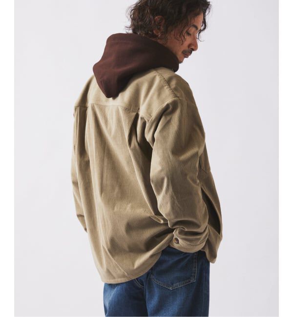 JOURNAL STANDARD relume「TECH &rdquo;SOLOTEX(R)&rdquo; コーデュロイ ウォッシャブル CPOシャツジャケット」|シャツ・ブラウス|