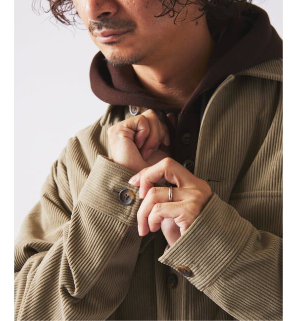 JOURNAL STANDARD relume「TECH &rdquo;SOLOTEX(R)&rdquo; コーデュロイ ウォッシャブル CPOシャツジャケット」|シャツ・ブラウス|