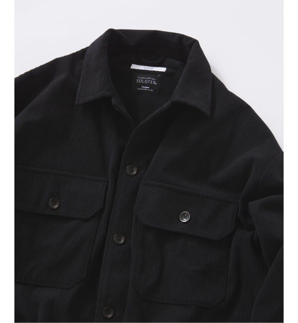 JOURNAL STANDARD relume「TECH &rdquo;SOLOTEX(R)&rdquo; コーデュロイ ウォッシャブル CPOシャツジャケット」|シャツ・ブラウス|