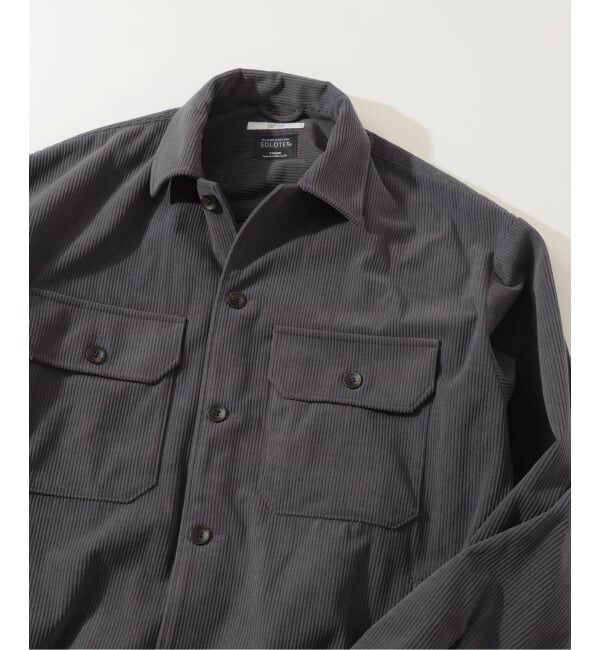 JOURNAL STANDARD relume「TECH &rdquo;SOLOTEX(R)&rdquo; コーデュロイ ウォッシャブル CPOシャツジャケット」|シャツ・ブラウス|