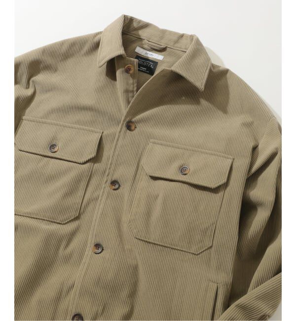 JOURNAL STANDARD relume「TECH &rdquo;SOLOTEX(R)&rdquo; コーデュロイ ウォッシャブル CPOシャツジャケット」|シャツ・ブラウス|