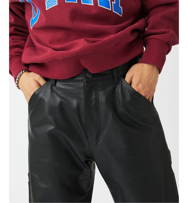 JOURNAL STANDARD relume「ゴートレザー ペインターパンツ」|その他|