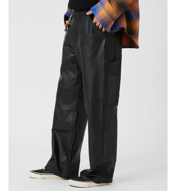 JOURNAL STANDARD relume「ゴートレザー ペインターパンツ」|その他|
