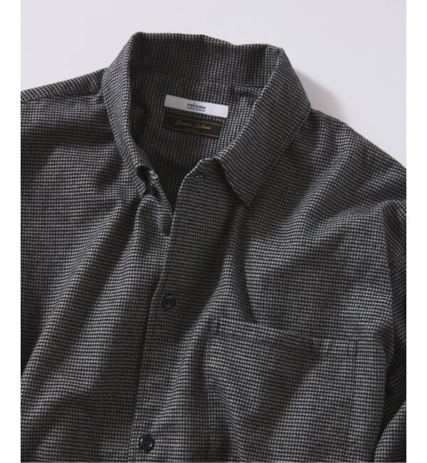 JOURNAL STANDARD relume「JAMES FABRIC / ジェームスファブリック チドリ チェック シャツ」|シャツ・ブラウス|