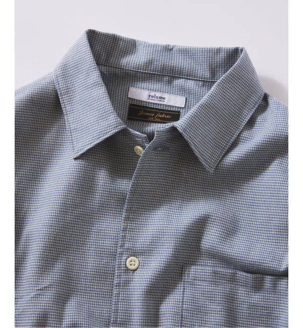 JOURNAL STANDARD relume「JAMES FABRIC / ジェームスファブリック チドリ チェック シャツ」|シャツ・ブラウス|