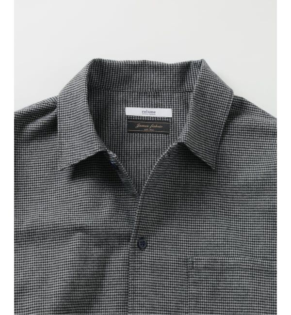 JOURNAL STANDARD relume「JAMES FABRIC / ジェームスファブリック チドリ チェック シャツ」|シャツ・ブラウス|