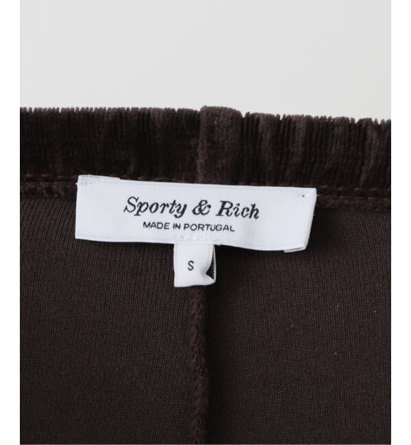 journal standard L'essage「【SPORTY&RICH/スポーティアンドリッチ】 NY Crest Velour Sweatpant」|その他|