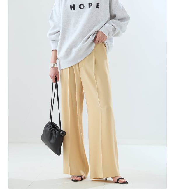 journal standard L'essage「ジョーゼット タックパンツ」|その他|