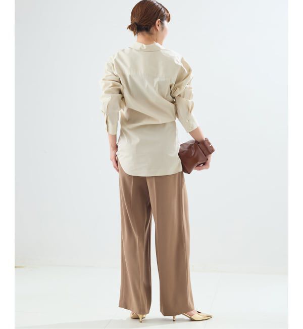 journal standard L'essage「ジョーゼット タックパンツ」|その他|