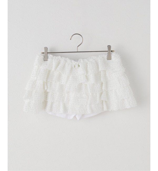 U by SPICK&SPAN「CRANK/クランク LACE CANCAN SKIRT PANTS」|その他|