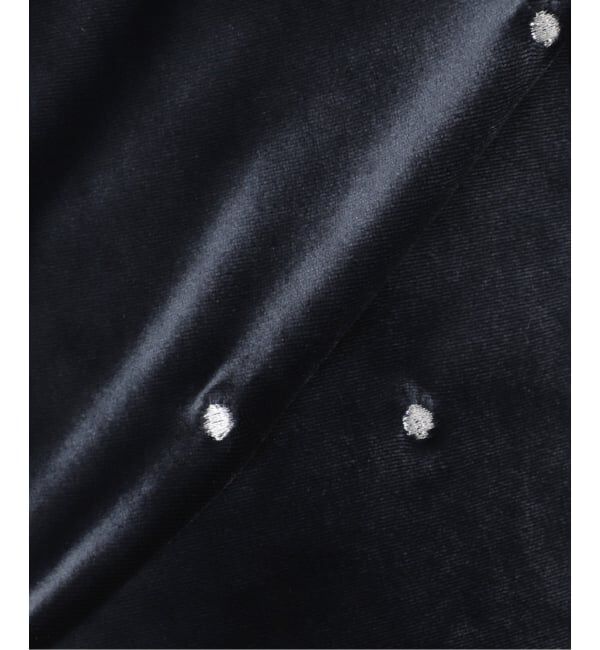 U by SPICK&SPAN「ドット刺繍ベロアパンツ」|その他|