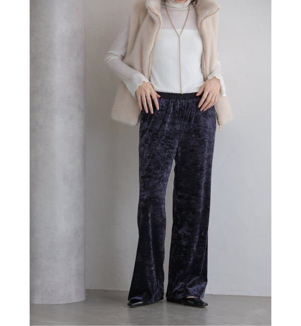  「ベロアイージーパンツ」|その他|