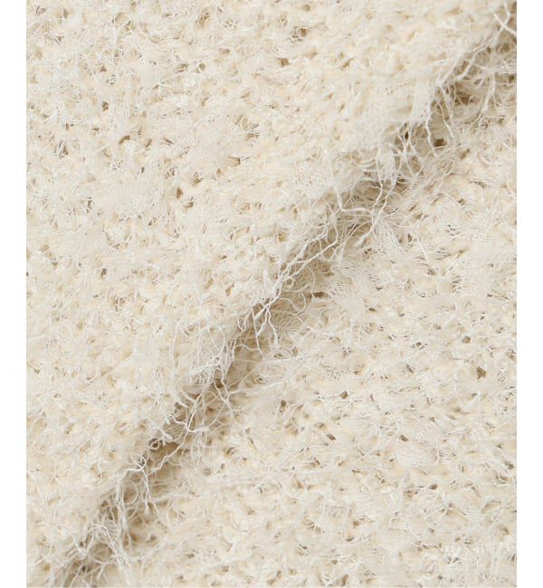  「【洗える】ファンシーヤーンニットプルオーバー」|ニット・セーター|