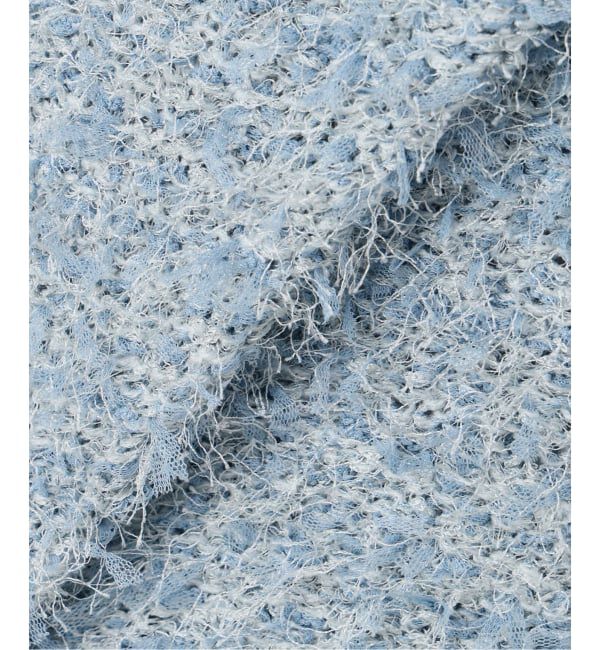  「【洗える】ファンシーヤーンニットプルオーバー」|ニット・セーター|