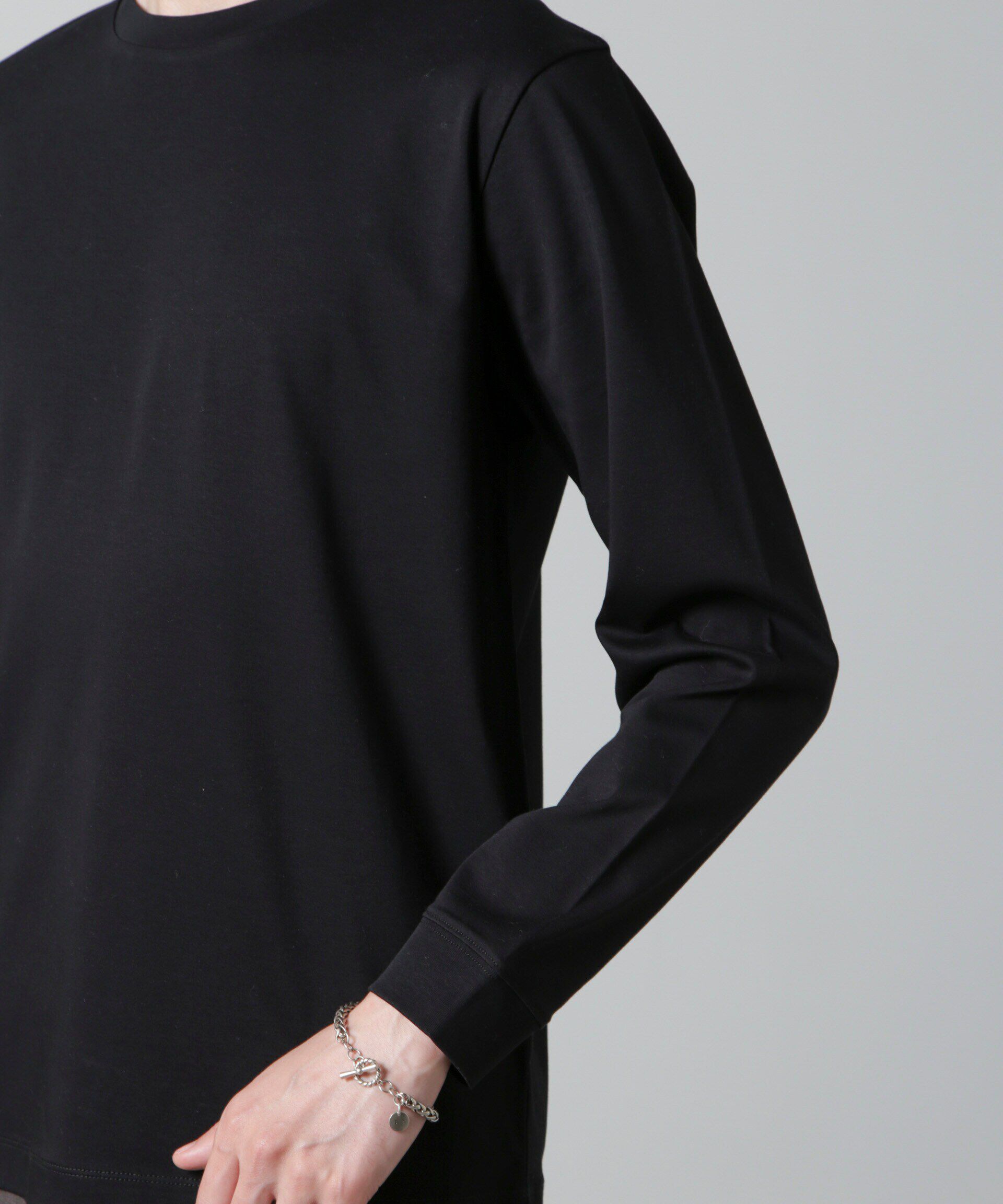 nano･universe「アンチスメルクルーネックTシャツ 長袖」|Tシャツ・カットソー|